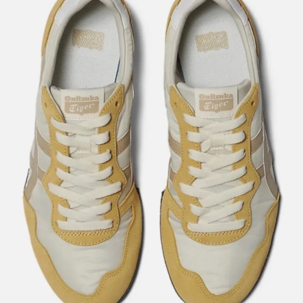 Onitsuka Tiger Serrano Cream/Wood Crepe Sneakers 9 - Picture 2 of 3